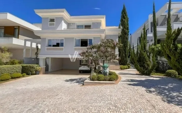 Casa Mobiliada a Venda ou Locação 4 Dormitórios 6 Vagas Alto Padrão Mont Blanc Campinas SP