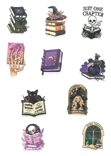 Adesivos (sticker) Magia 01 (10 Unidades)