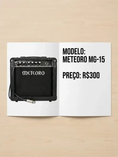 Amplificador de guitarra Meteoro MG 15