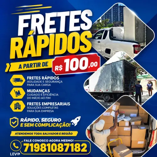 Carreto e Mudança no PREÇO SALVADOR
