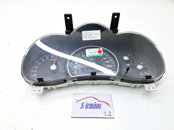 Painel Instrumentos Kia Carnaval 3.5 2011 / 2012  Preto