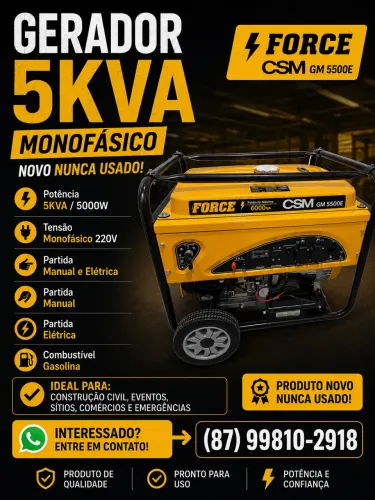 Gerador 5KVA