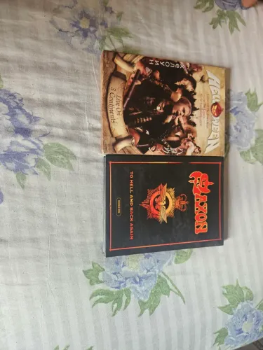 Dvds, Saxon e Helloween, Originais duplos