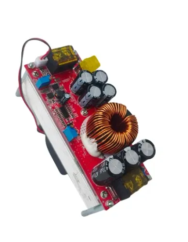 Conversor DC-DC de 1800W 30A entra de 12 a 60 volts e sai de 12 a 90 volts regulável