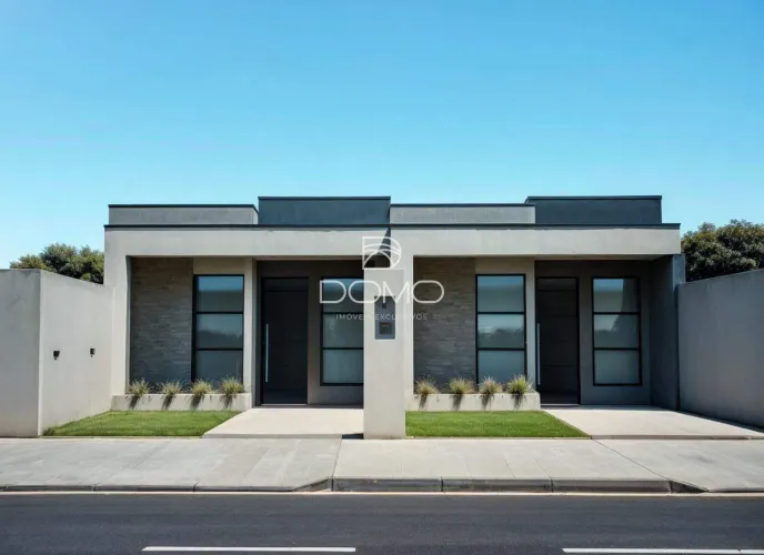 Casa na planta à venda no Eco Park com 2 quartos e financiamento facilitado em Cascavel PR
