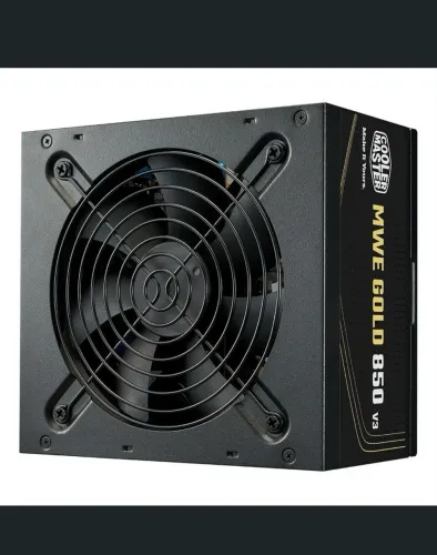 Fonte Cooler Master MWE Gold 850 V3, 850W, 80 Plus Ouro, ATX 3.1, PFC Ativo - LACRADO