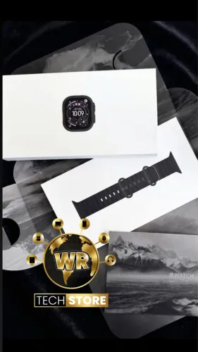 Apple Watch Ultra 3 Black 49MM Pulseira Ocean Band Black