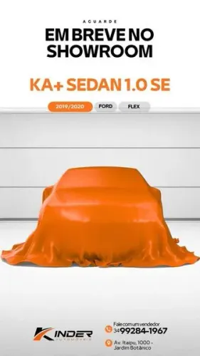 Ford KA+ Sedan 1.0 Tivct Flex 4P 2020