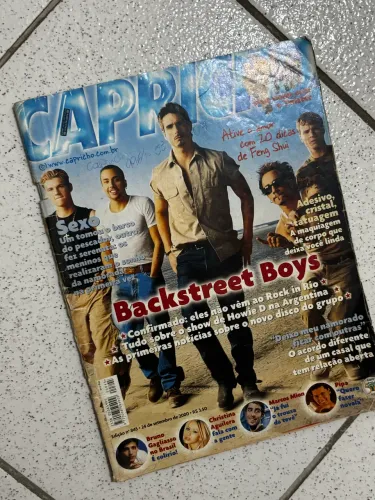 revista capricho capa backstreet boys