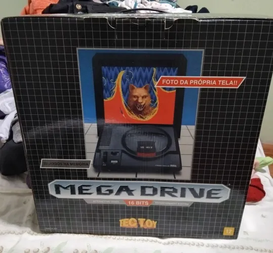 Mega driver 2017 na caixa completo