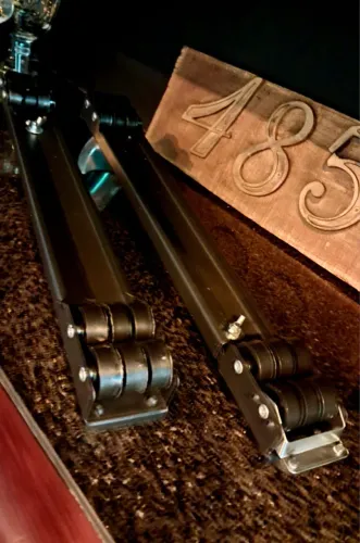 Suporte de rodinhas para eletrodomésticos pesados metal novíssimo nunca usado