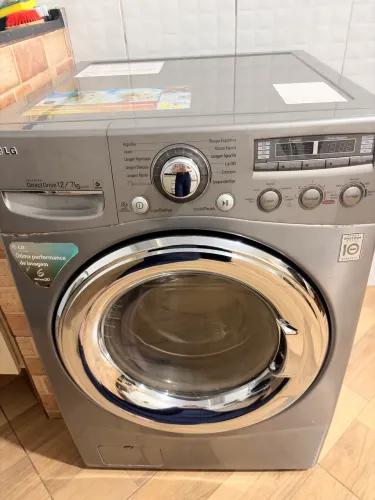 Lavadora LG Direct Drive 12kg Inverter - Grafite - 110V