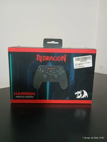 Controle Gamer Redragon G808 (raro)