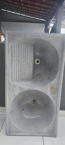 Tanque de fibra duplo