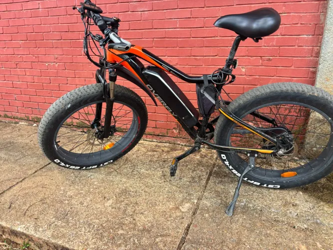 Bicicleta Elétrica Fat Bike Overfly - Alta Performance e Conforto