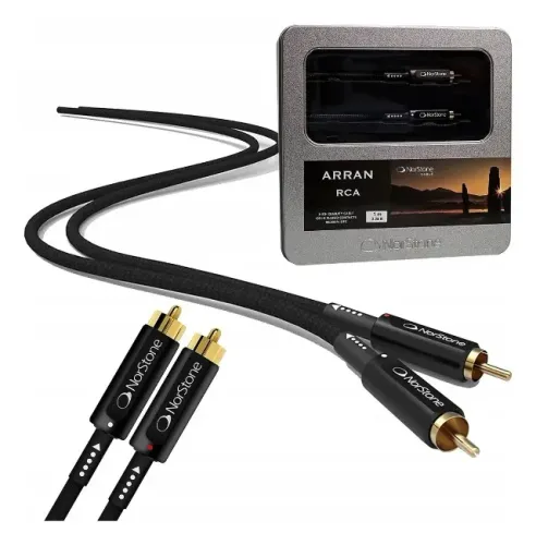 Cabo Rca Subwoofer Norstone Arran + Revestimento De Ouro