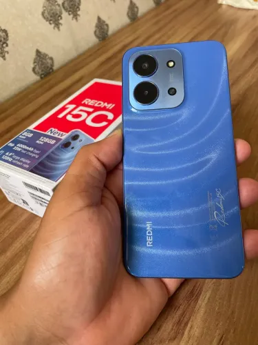 Redmi 15C seminovo na caixa 6 meses de uso