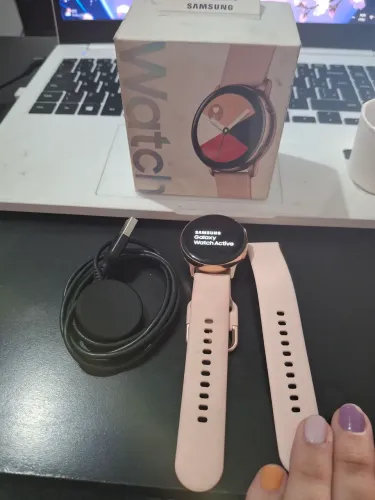 Sansung Galaxy Watch Active Rose (Completo c/nota)
