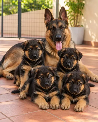 Filhotes de Pastor Alemão - Lindos e Saudáveis!