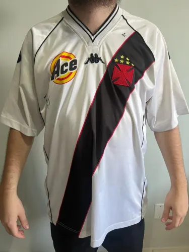 Camisa Vasco Kappa 2000 #11 Romário Autografada - Raríssima