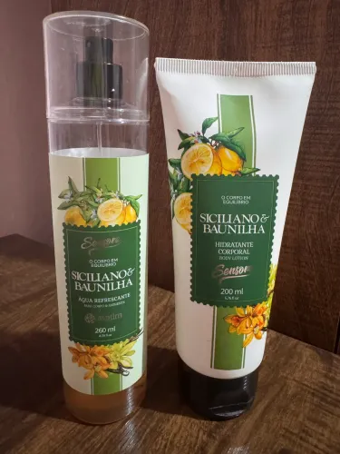 Body splash e hidratante Avatim