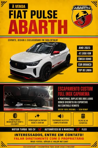 Fiat Pulse Abarth 1.3 Turbo 16V Flex Aut. 2023