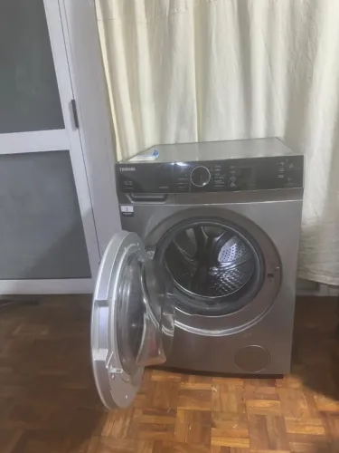 Lavadora Secadora Toshiba TW-BH85S2 11kg/7kg Inverter Prata - Semi Nova
