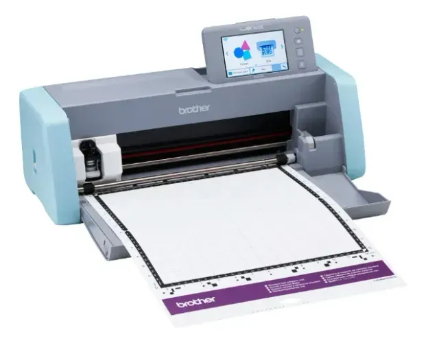 máquina de corte brother scancut sdx125 + scancut cm300 para conserto ou peças