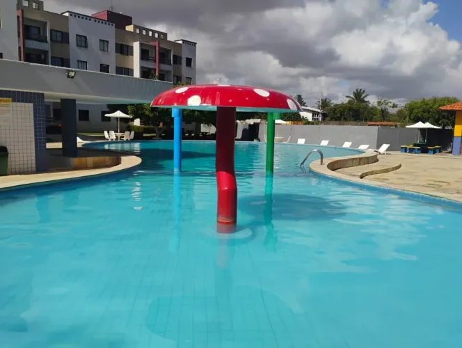 Apartamento para Venda em Caucaia, Cumbuco, 2 dormitórios, 1 suíte, 2 banheiros, 1 vaga