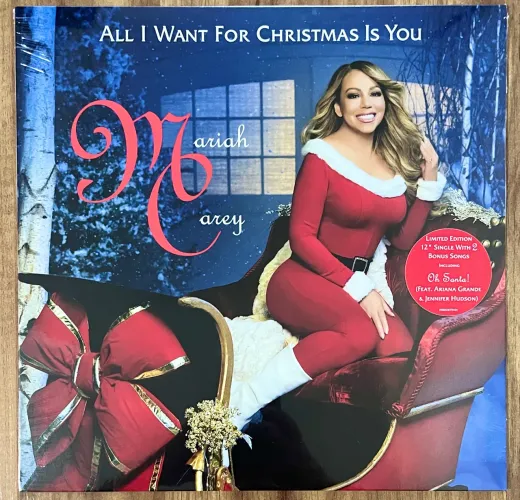 Mariah Carey Vinil All I Want For Christmas Is You Lacrado