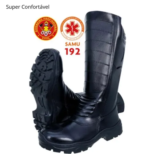 Bota bombeiro, SAMU, motociclista 43