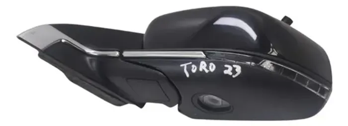 Retrovisor Retrátil Esquerdo Preto Fiat Toro 16 22 01024ft