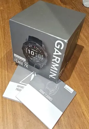 Smartwatch Garmin Fenix 7x Sapphire Solar Titanium 51mm