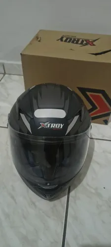 Capacete Ebf Xtroy Drone PRETO E PRATA