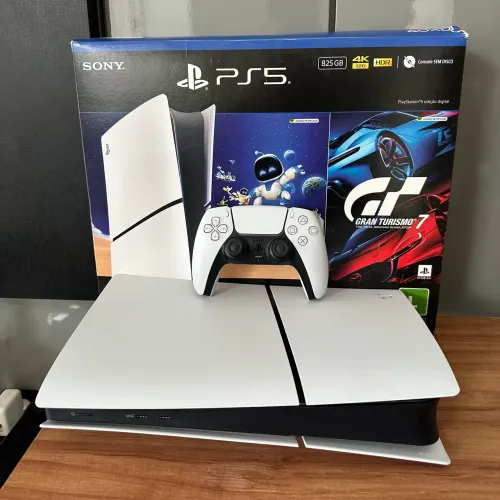 Ps5 Slim com Caixa e garantia