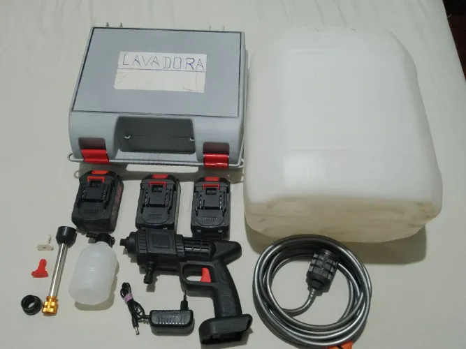 Lavadora a bateria