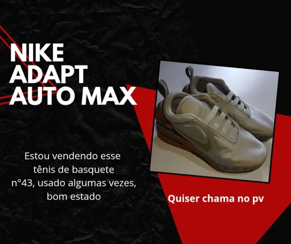 Tenis nike adapt auto max