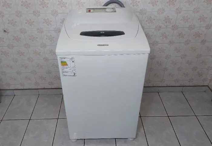 Máquina de lavar Brastemp Clean 6kg, automática, Cesto inox /110v - ac. cartão