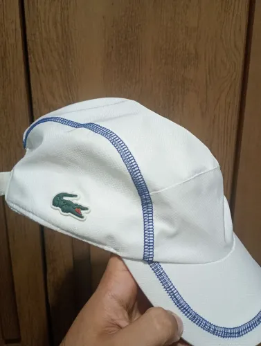 Boné Lacoste sport branco 