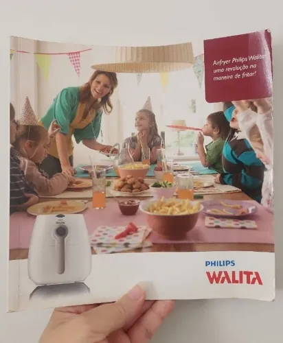 livro de receitas airfryer Philips walita