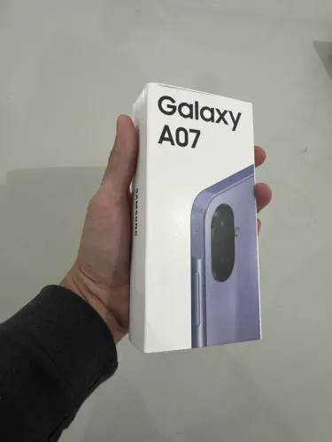 Samsung Galaxy A07 128GB Violeta Lacrado | Nota Fiscal + Garantia até 2027