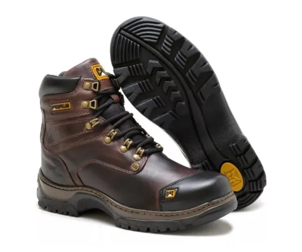 Bota CAT em Couro 
