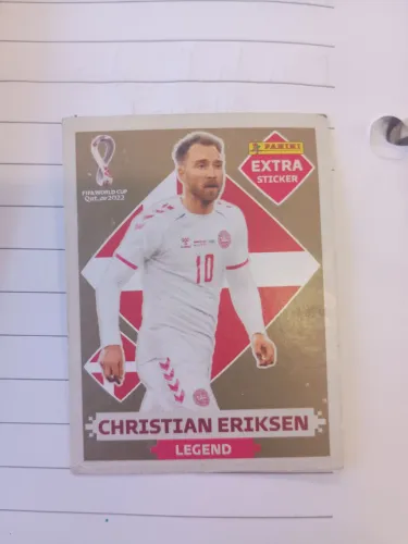 Figurinha legend Christian Eriksen