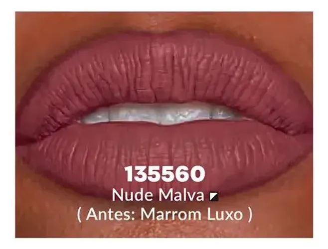 Batom Líquido Matte " NUDE MALVA " Power Stay 16hs 