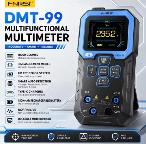 Multímetro fnirsi dmt99