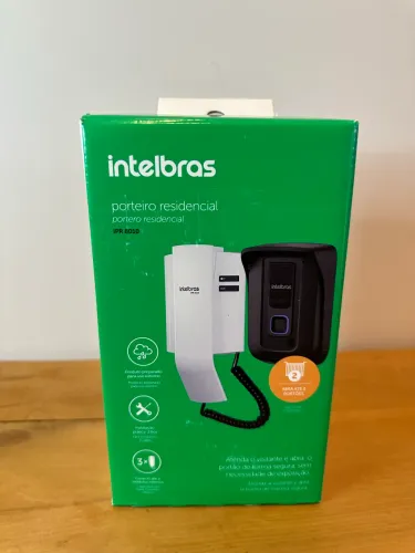 Porteiro Residencial com Abertura de 2 Portões Individuais IPR 8010 Intelbras