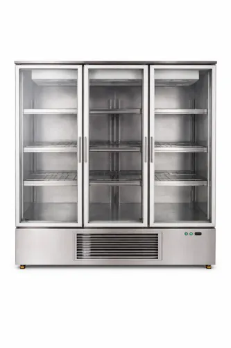Geladeira inox industrial de grande capacidade SS