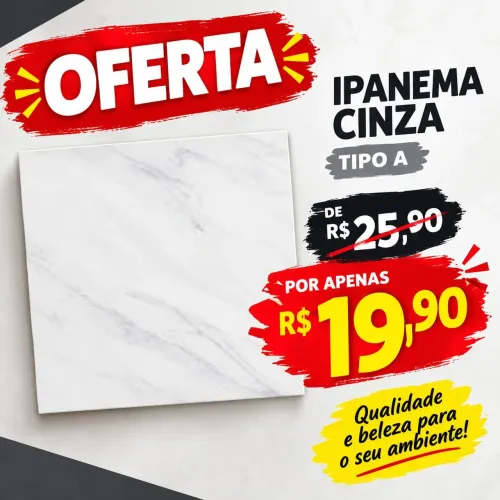 IPANEMA CINZA TIPO A 29,90