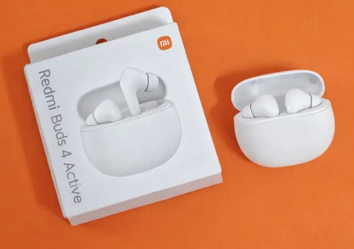 FONE DE OUVIDO XIAOMI REDMI BUDS 4 ACTIVE BLUETOOTH 5.3 BRANCO COM CAIXA ORIGINAL