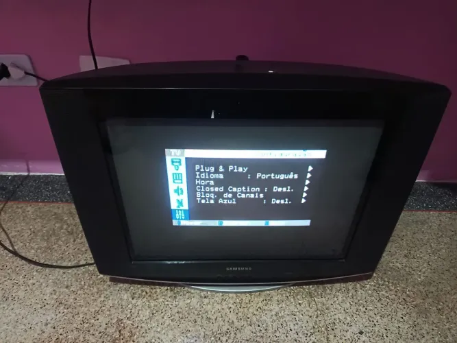 Tv tubo pra games 